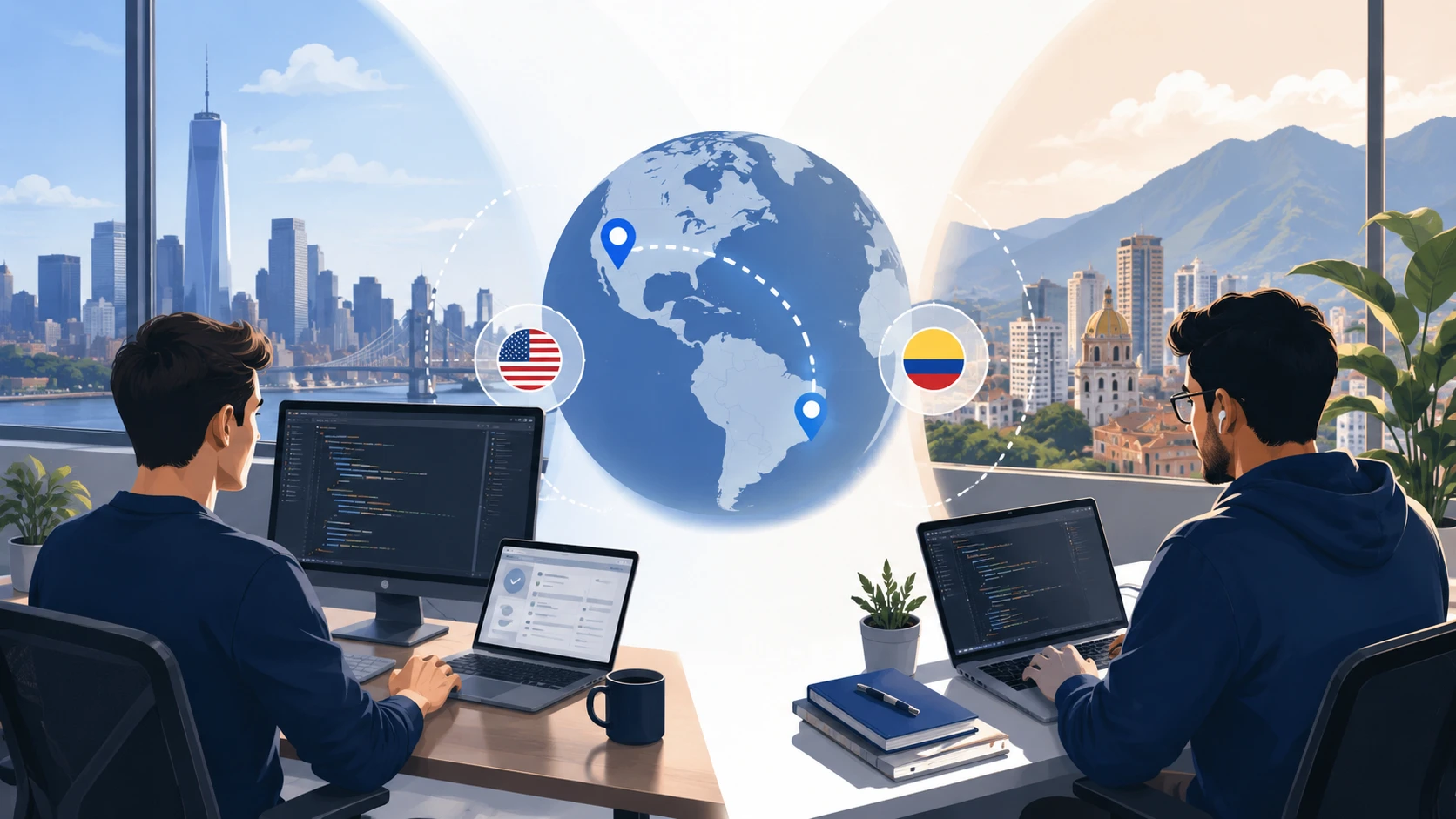 Post image: Nearshore vs. Offshore Staff Augmentation: A Guide for US Companies